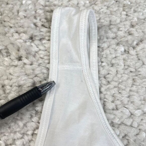 Lululemon Turn To Tie Tank White 12 FLAWS - Picture 5 of 10